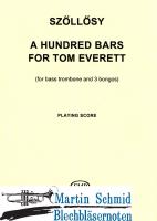 A Hundred Bars for Tom Everett (3 Bongos) SpP 
