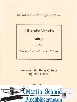 Adagio from Oboe Concerto in d minor 