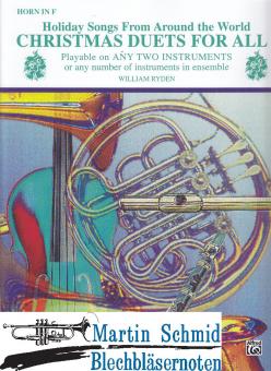 Christmas Duets for All (mit anderen Instrumenten kombinierbar)(Horn in F) 