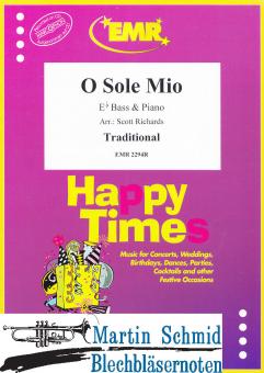 O Sole Mio (Tuba in Es treble clef) 