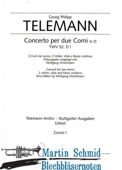 Concerto per due Corni (Hörner) 