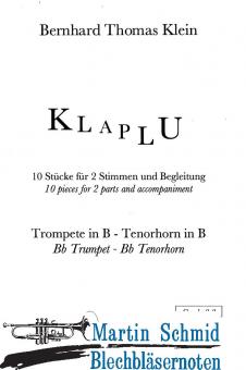 Klaplu 10 Stücke (+Klavier) 