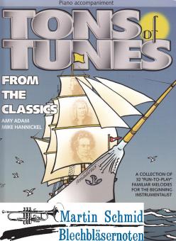Tones of Tunes from The Classics (Piano accompaniment) 