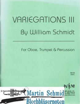 Variegations II (Trp.Oboe.Percussion) 