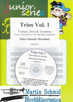 Trios Vol. 1 (2(C+B)1(Es+F)1)(optional Piano/Keyboard/Play-Back CD) 