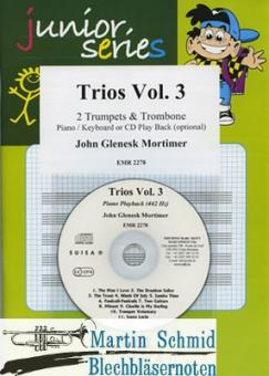 Trios Vol. 3 (2(B+C)01)(optional Piano/Keyboard/Play-Back CD) 