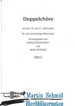 Doppelchöre aus dem 16.Jahrhundert Chor II 