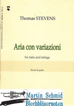 Aria con Variazioni (Tuba.2Violins.Viola.Cello/Bass) 