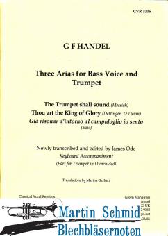 Three Arias for Bass (Bass.Trp.in D.Klavier.Cello ad lib) 