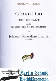 Grand Duo concertant op.60 (Hr in F.Harfe) 