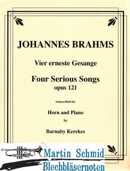 Vier ernste Gesänge op.121 