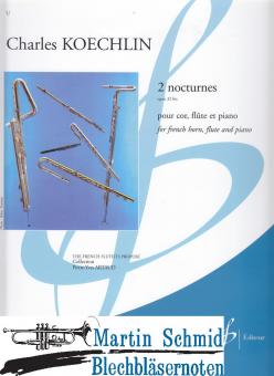 Deux Nocturnes (Fl.Hr.Klav) 