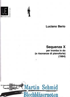 Sequenza X (Tromba in do e risonanze di pianoforte) 