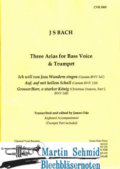 Three Arias for Bass Voice & Trumpet 