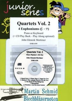 Quartets Vol.2 (Piano/Keyboard or CD Play Along (optional) 
