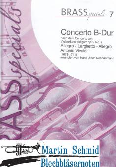 Concerto B-Dur (3Trp.FlgHr.Horn.3Pos.Tuba)(SpP) 