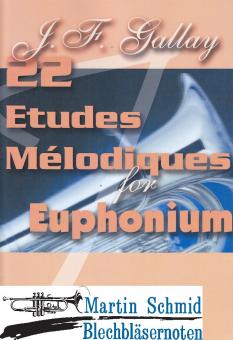 22 Etudes Mélodiques 