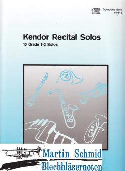 Kendor Recital Solos (Trombone-Part)(+Demo+Play-Along CD) 