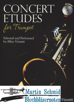 Concert Etudes for Trumpet (+Demo CD) 