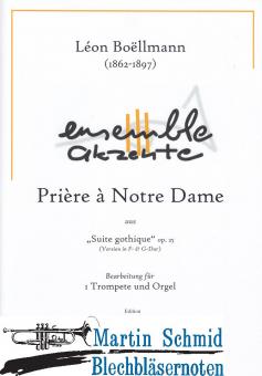 Prière à Notre Dame aus Suite gothique op.25 