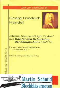 Eternal Source of Light Divine (Alt/Tenor.Trompete.Streicher.Bc) 