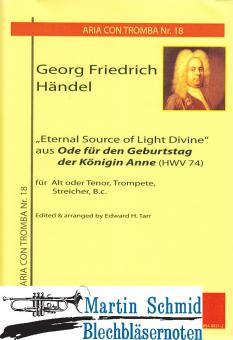 Eternal Source of Light Divine (Alt/Tenor.Trompete.Streicher.Bc) 