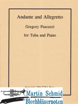 Andante and Allegretto 