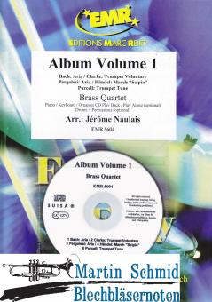 Album Volume 1 (variable Besetzung - optional:Piano/Keyboard/Organ/Play-Along CD/Drums.Perc.) 