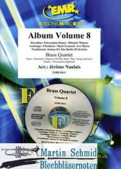 Album Volume 8 (variable Besetzung - optional:Piano/Keyboard/Organ/Play-Along CD/Drums.Perc.) 