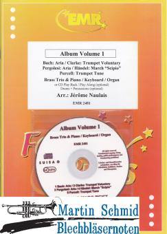 Album Volume 1 (210;201;200.10.Piano/Keyboard/Organ. Optional Play-Along CD/Drums.Perc.) 