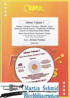 Album Volume 3 (210;201;200.10.Piano/Keyboard/Organ. Optional Play-Along CD/Drums.Perc.) 