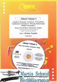 Album Volume 4 (210;201;200.10.Piano/Keyboard/Organ. Optional Play-Along CD/Drums.Perc.) 
