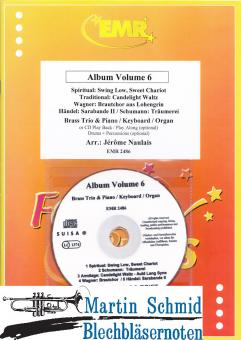 Album Volume 6 (210;201;200.10.Piano/Keyboard/Organ. Optional Play-Along CD/Drums.Perc.) 