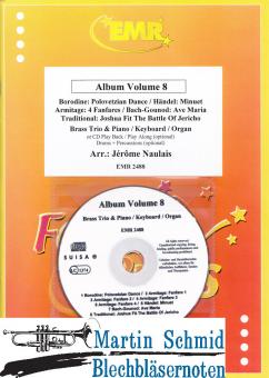 Album Volume 8 (210;201;200.10.Piano/Keyboard/Organ. Optional Play-Along CD/Drums.Perc.) 