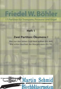 17 Partiten für Trompete, Posaune und Orgel - Heft 1 