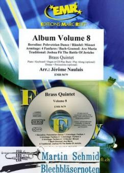 Album Vol.8 (Piano/Keyboard/Organ or CD Play Back/Play Along (optional)/Drums+Percussion (optional) 