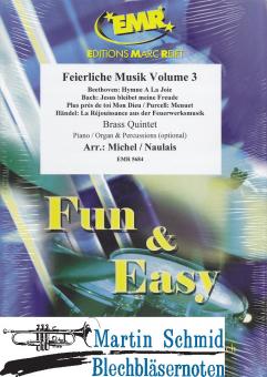 Feierliche Musik Vol.3 (Piano/Organ & Percussion (optional)) 