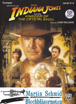 Indiana Jones and the Kingdom of the Crystal Skull (Trompetenstimme+CD)(mit anderen Instrumenten kombinierbar) 