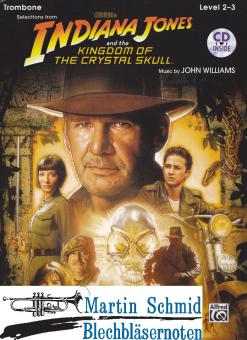 Indiana Jones and the Kingdom of the Crystal Skull (Posaunenstimme+CD)(mit anderen Instrumenten kombinierbar) 