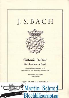 Sinfonia D-Dur - Vorspiel der Ratswahlkantate Nr.29 