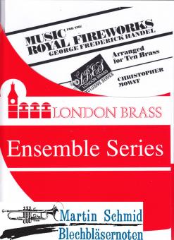 Music for the Royal Fireworks (1Trp in D.2Trp in Bb.FlgHr.Horn.3Pos.BassPos.Tuba.optional Timpani) 