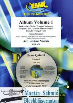 Album Volume 1 (Piano/Keyboard/Organ or CD Olay Back(Play Along (optional) Drums+Percussion (optional)) 
