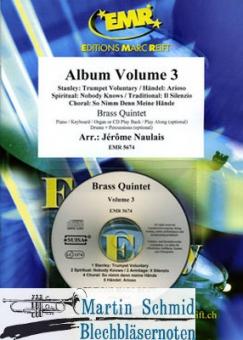 Album Volume 3 (Piano/Keyboard/Organ or CD Olay Back(Play Along (optional) Drums+Percussion (optional)) 