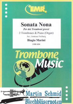 Sonata Nona Per doi Tromboni grossi (Piano/Organ) 