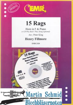 15 Rags (Piano or Play Back/Play Along optional)(Horn in F) 