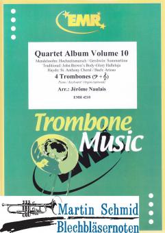 Quartet Album Volume 10 (Piano/Keyboard/Organ/Percussion ad lib) 