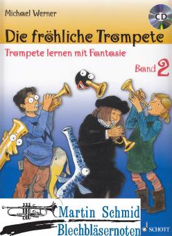 Die fröhliche Trompete Band 2 (+CD) 
