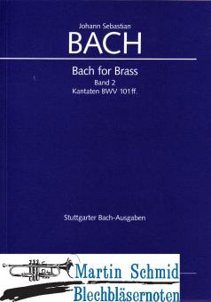 Bach for Brass Band 2 - Kantaten BWV 100-200 (Edward Tarr Collection) 