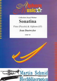 Sonatina (Flöte(Piccolo).Alphorn(Gb)) 