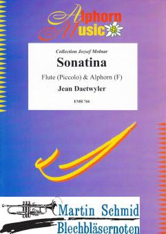 Sonatina (Flöte(Piccolo).Alphorn(F)) 